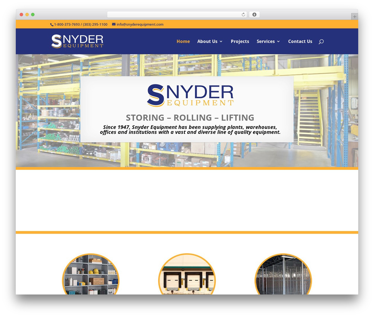 WordPress theme Divi - snyderequipment.com WordPress theme Divi - snyderequipment.com
