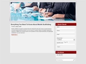 WordPress theme EMDS Theme by MisterR