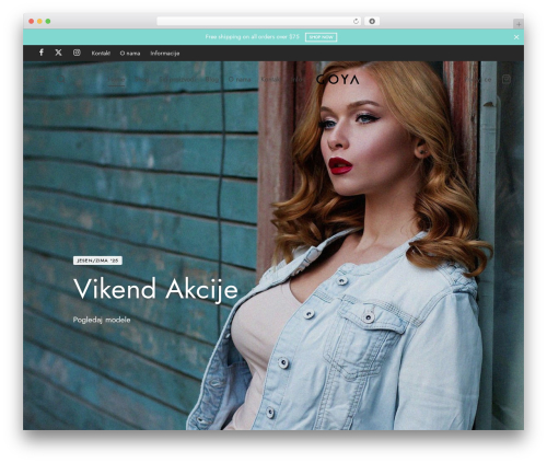 WordPress theme GOYA - zenskives.com