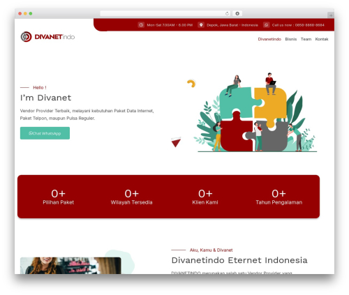 WordPress theme Jaster Basic - divaindonesia.com
