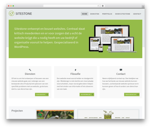 WordPress theme SitestoneV7 - sitestone.nl
