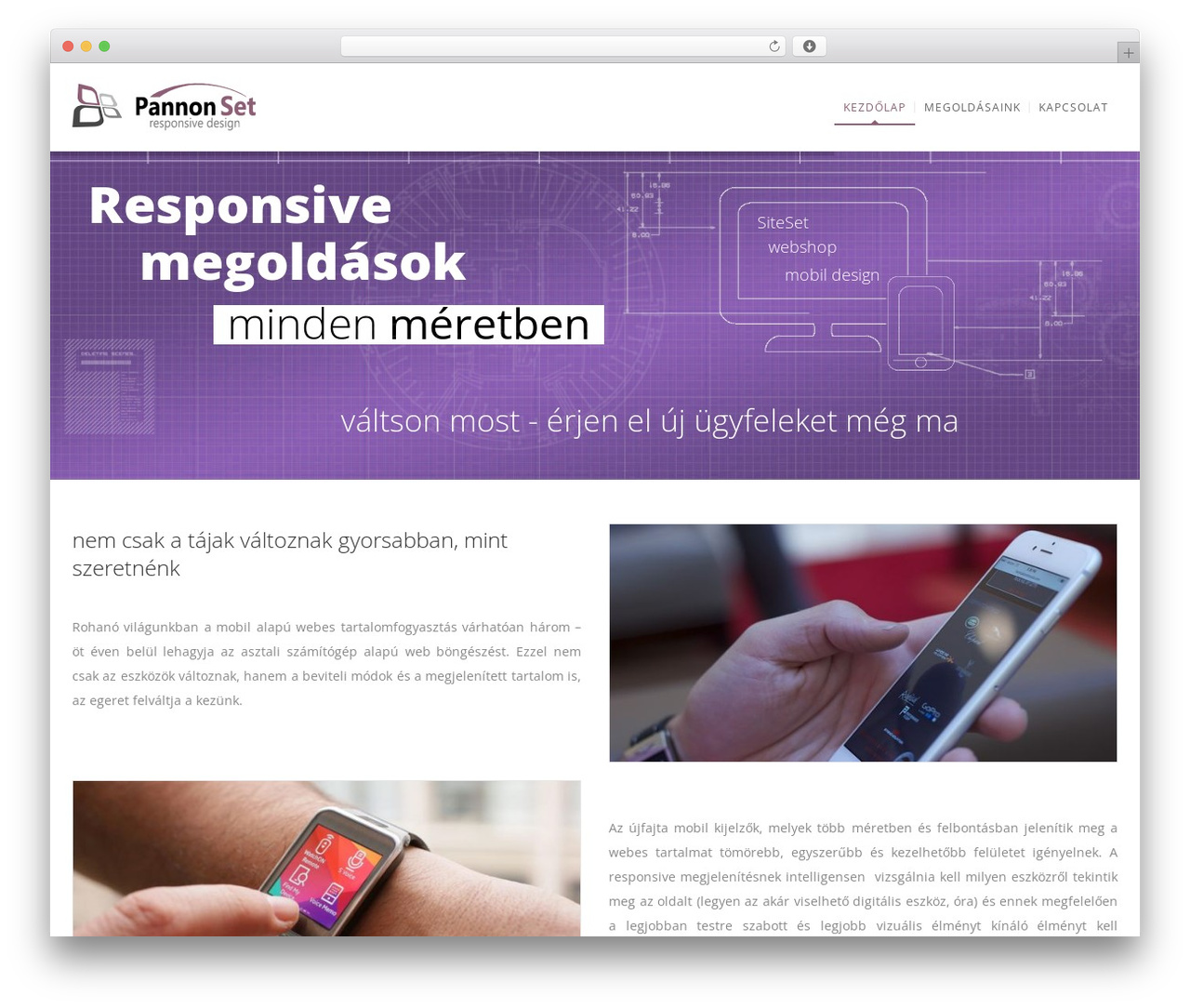 WP Nuvo theme WordPress - siteset.hu