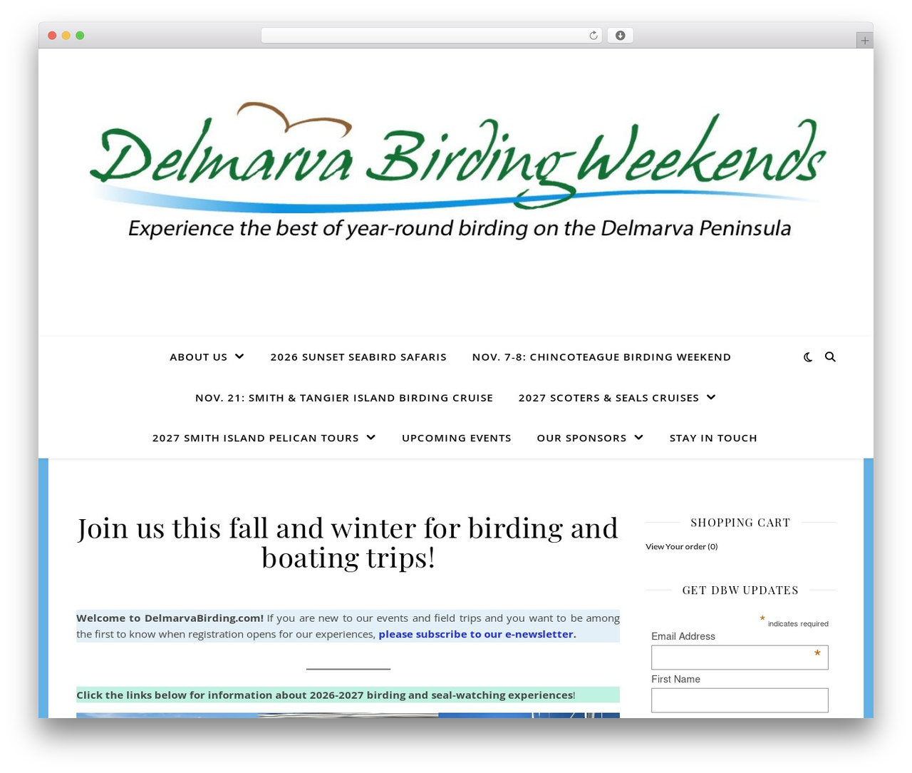 Ashe WordPress theme - delmarvabirding.com Ashe WordPress theme - delmarvabirding.com