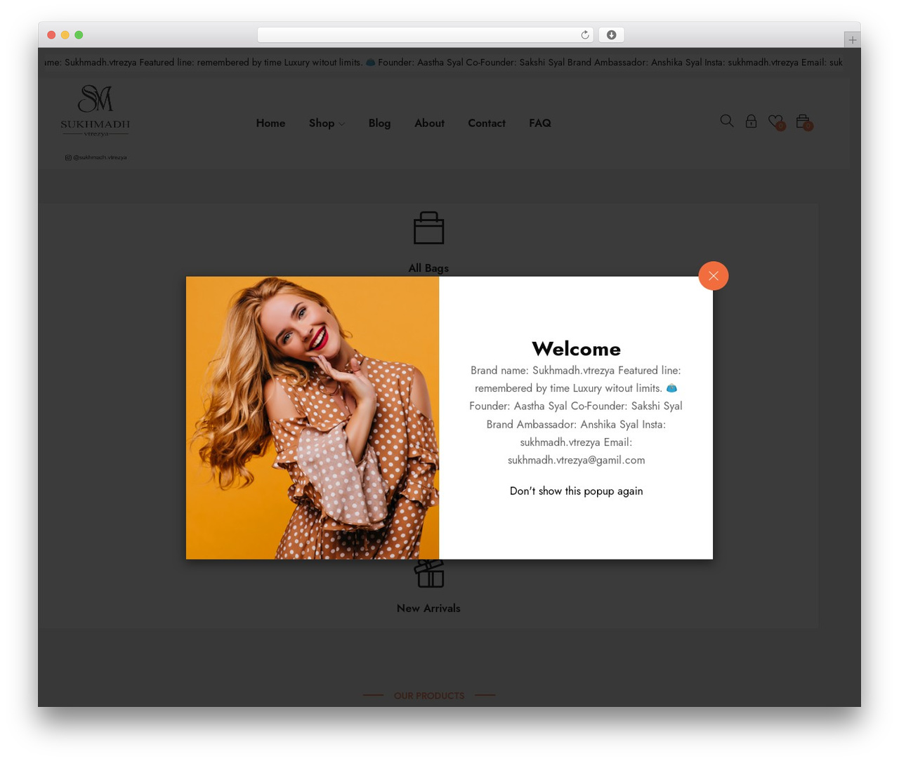 Bailly WordPress theme - sukhmadhvtrezya.com
