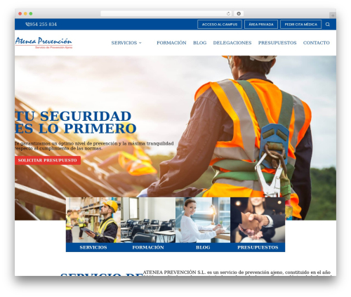 Qubely pro WordPress plugin - ateneaprevencion.es