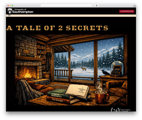Cipher Challenge WordPress theme design - cipherchallenge.org