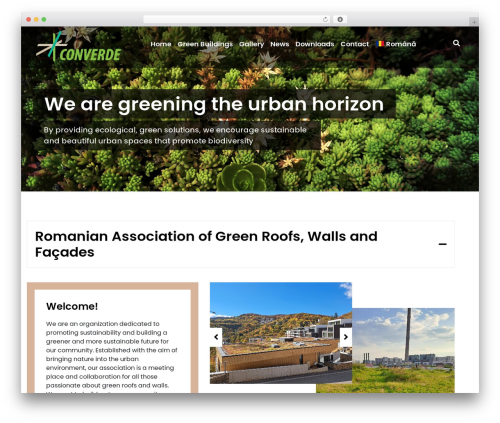 Converde theme WordPress - converde.eu