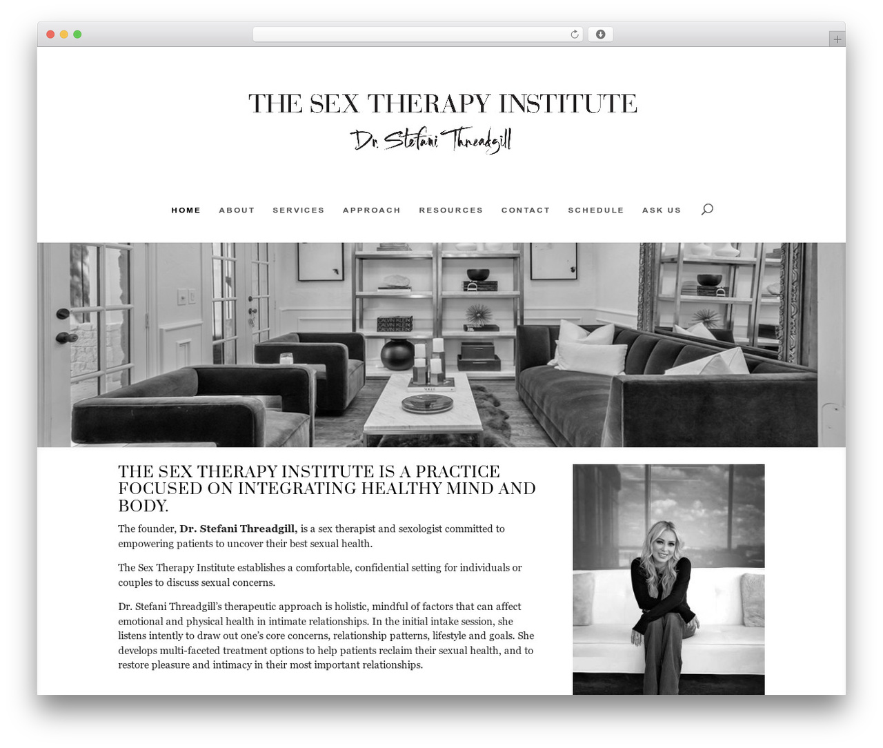 Divi WordPress theme - thesextherapyinstitute.com