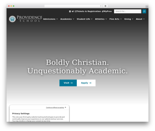 GeneratePress WordPress theme - prov.org