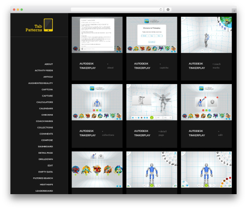 Studiofolio (shared on wplocker.com) WordPress theme - tabpatterns.com