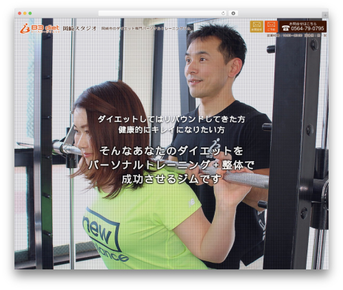 Tane WordPress theme - diet-studio.com