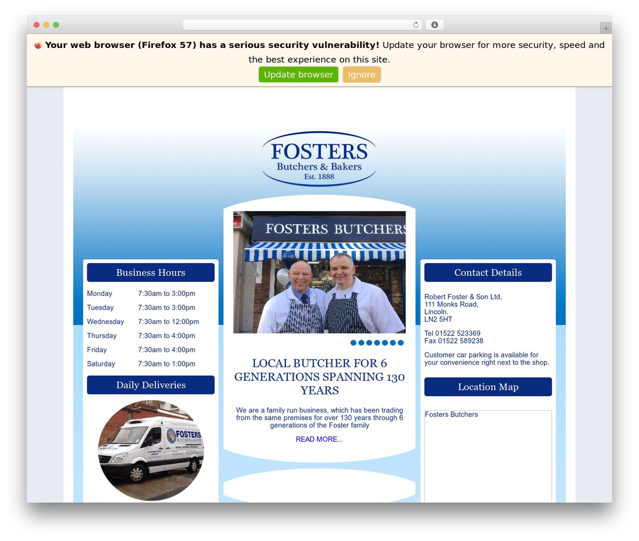 Technicks Starter Template for WordPress theme WordPress - fostersbutchers.co.uk