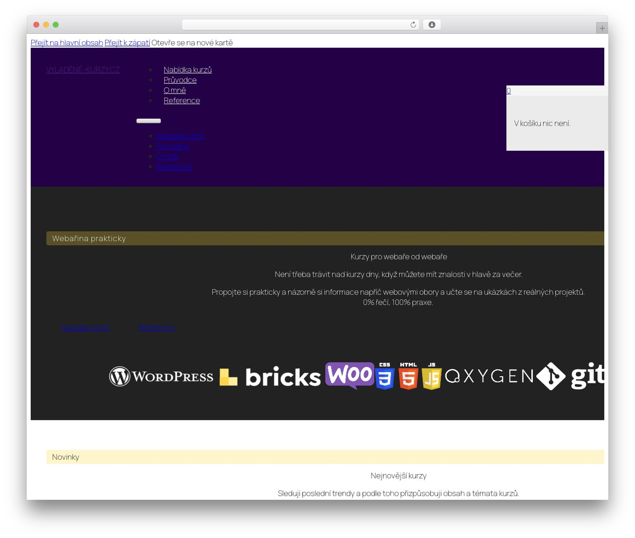 Theme WordPress Bricks - vyladene-kurzy.cz Theme WordPress Bricks - vyladene-kurzy.cz