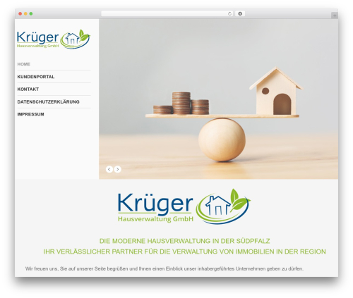 Theme WordPress cherry - krueger-hausverwaltung-gmbh.de
