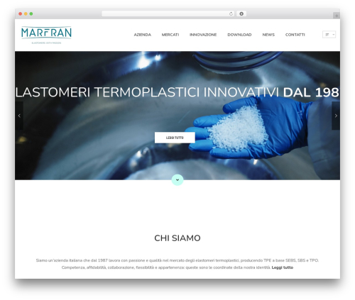 WordPress theme Budapest - marfran.com