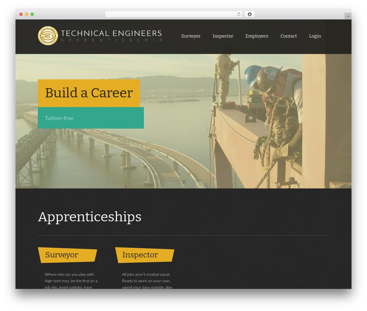 WordPress theme Enfold - teapprenticeship.org