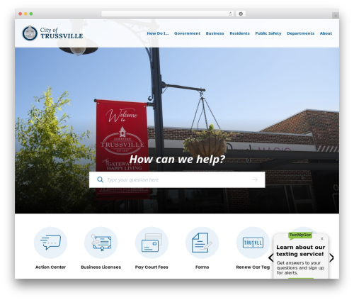 WordPress theme Kronos - trussville.org