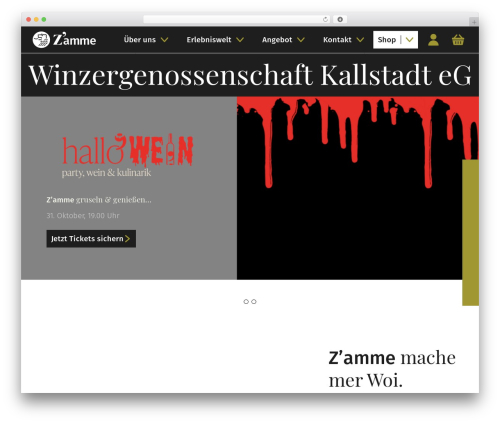 WordPress theme triggercode Theme - wg-kallstadt.de