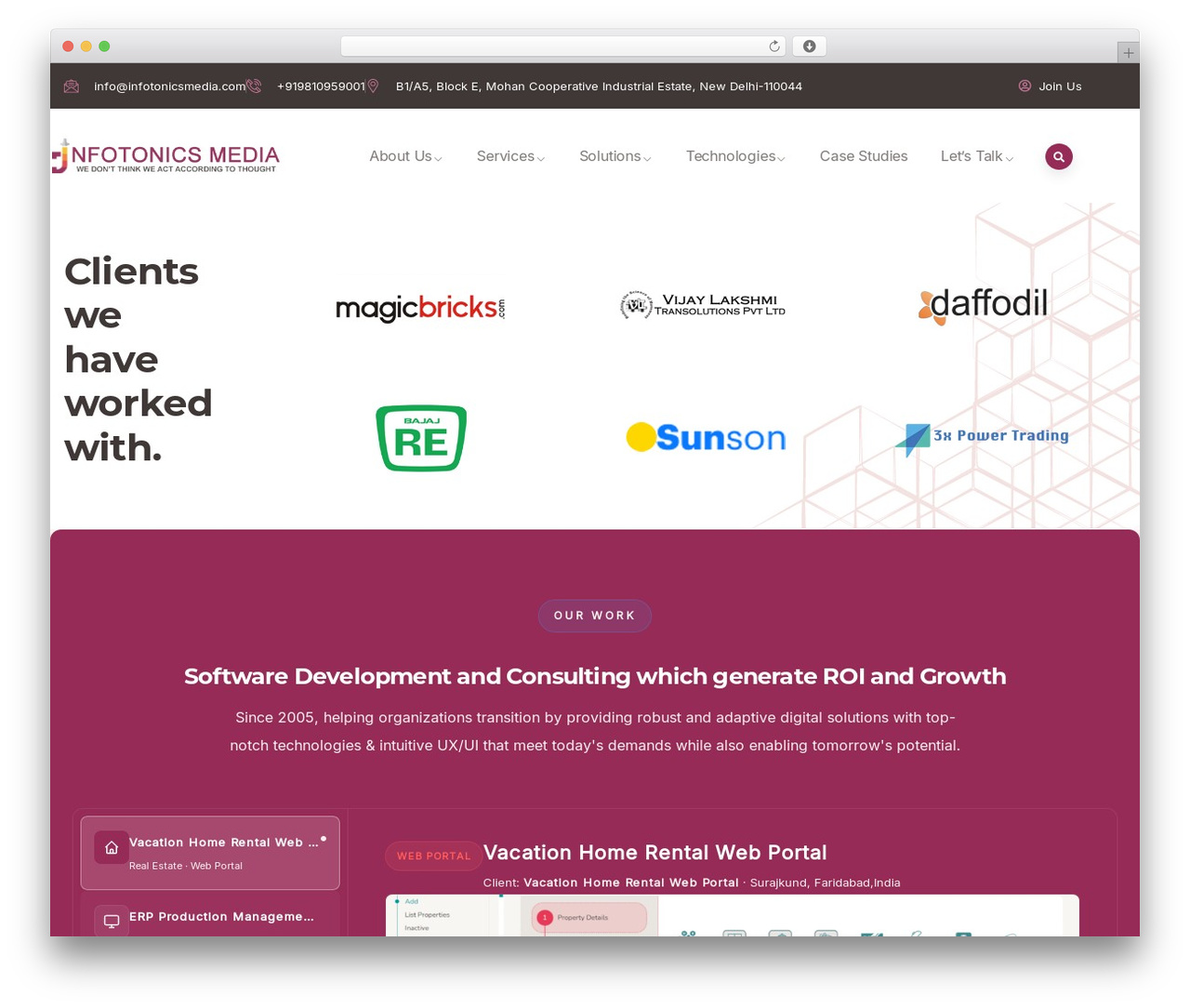 WP theme Codesk - infotonicsmedia.com