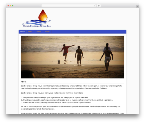 Best WordPress theme Catalyst - sportshorizonsgroup.com