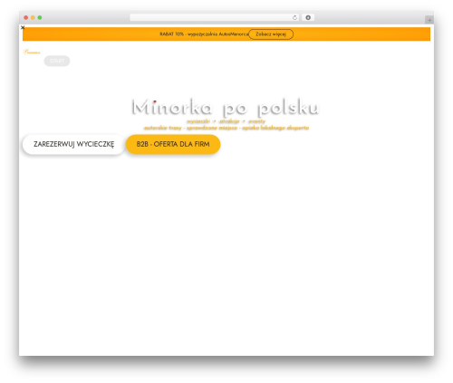 Tourfic pro WordPress plugin - przystanekminorka.pl