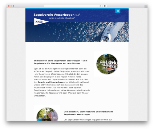 Sputnik WordPress theme - sv-weserbogen.de