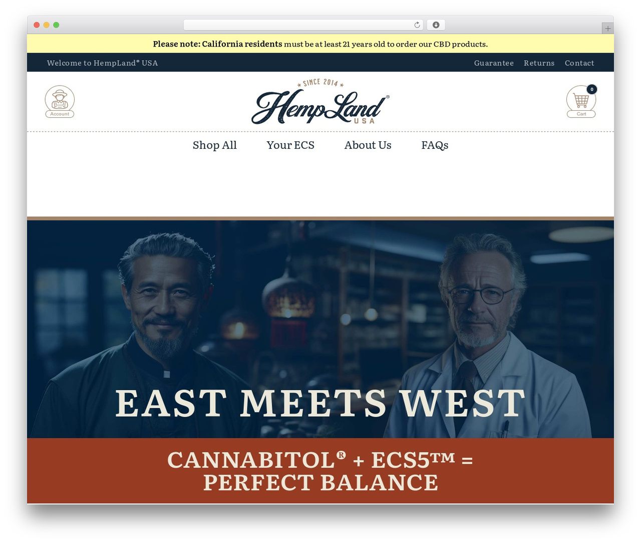 Storefront WordPress theme - hemplandusa.com