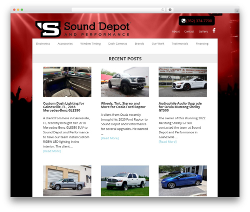 Genesis featured posts combo WordPress plugin - sounddepotandperformance.com