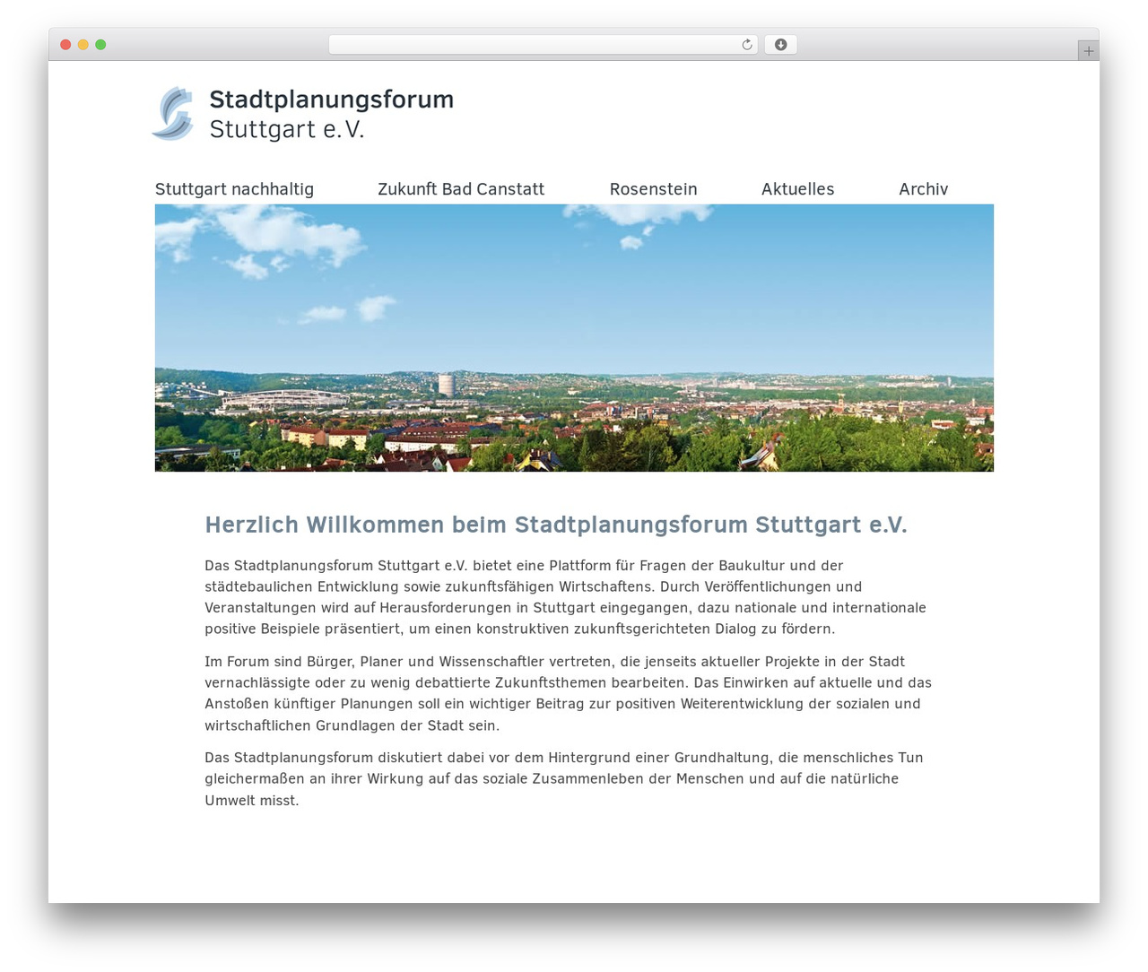 Theme WordPress wpbase - stadtplanungsforum.de