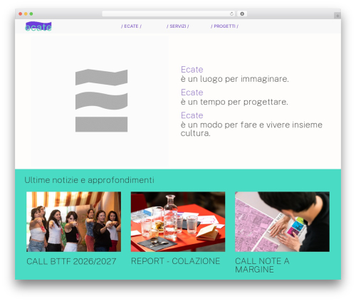 Theme WordPress UNA - ecatecultura.com