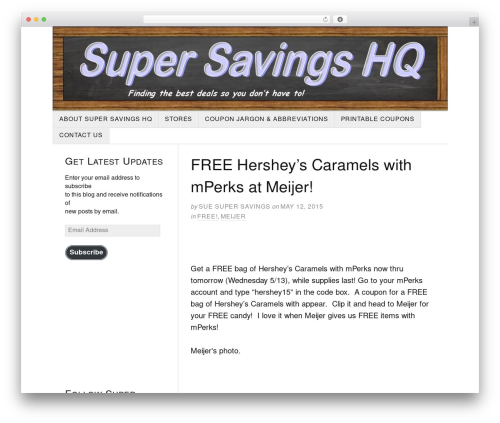 Subscribe / Connect / Follow Widget (subscribe-connect-follow-widget) free WordPress plugin - supersavingshq.com Subscribe / Connect / Follow Widget (subscribe-connect-follow-widget) free WordPress plugin - supersavingshq.com