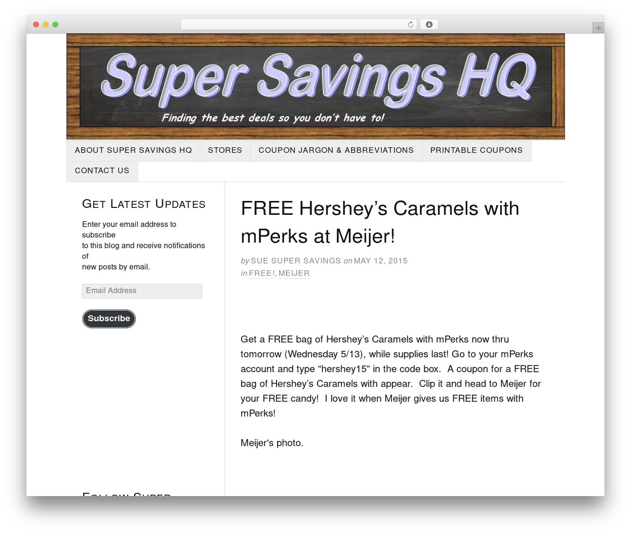 Thesis theme WordPress - supersavingshq.com Thesis theme WordPress - supersavingshq.com