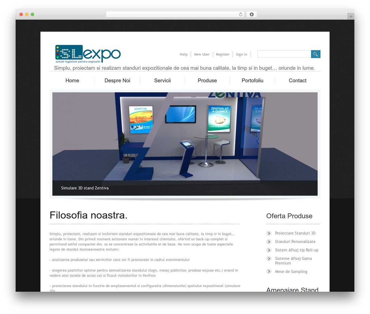 WordPress Theme 1255 WordPress theme design - slexpo.ro
