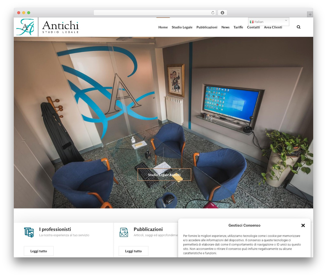 WordPress theme DFD Native - studioantichi.org
