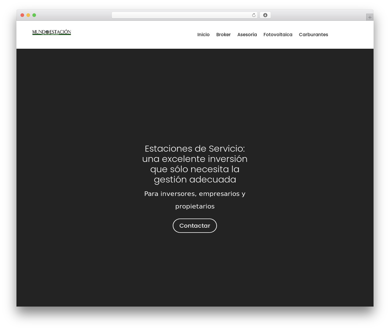 WordPress theme Divi - mundoestacion.com