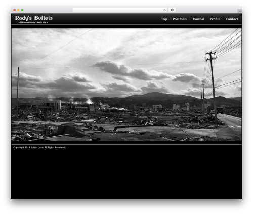 WordPress theme Rody - shimazakirody.com