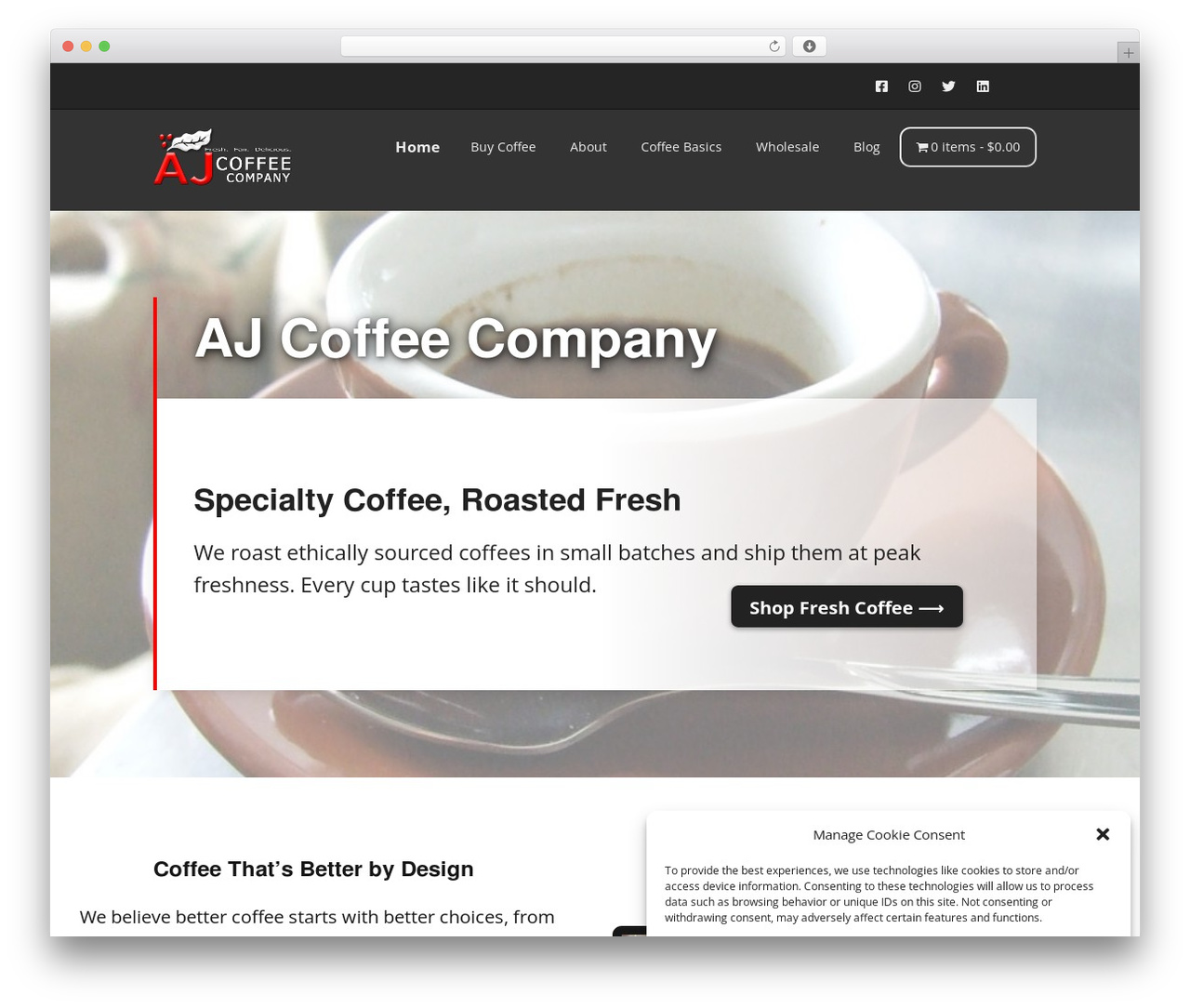 WordPress website theme Make - ajcoffeeco.com WordPress website theme Make - ajcoffeeco.com
