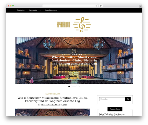 WordPress website theme Writee - alphalpha.ch WordPress website theme Writee - alphalpha.ch