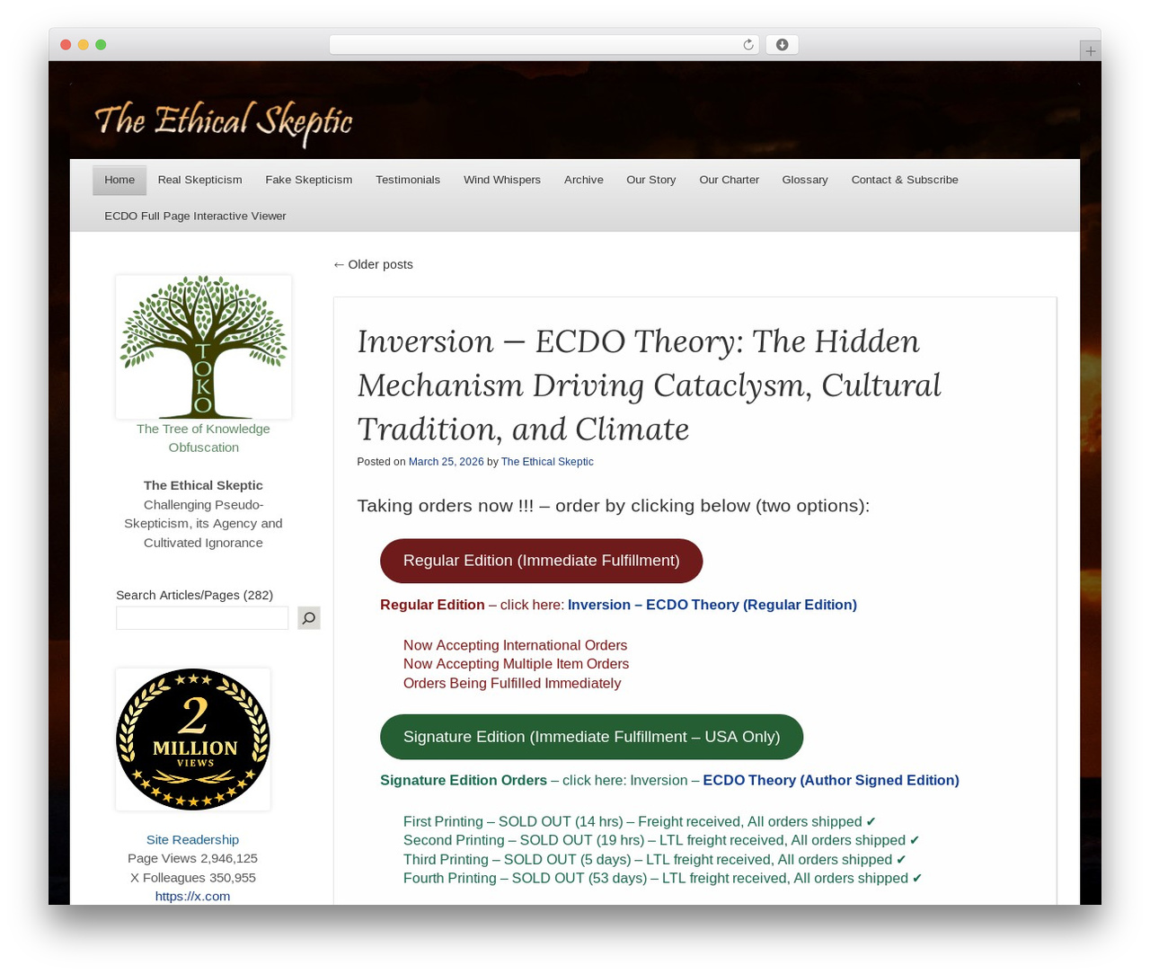 Able top WordPress theme - theethicalskeptic.com Able top WordPress theme - theethicalskeptic.com