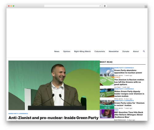 Astra WordPress theme - leftfootforward.org