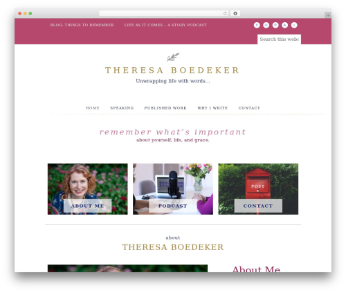 Best WordPress theme Market Theme - theresaboedeker.com