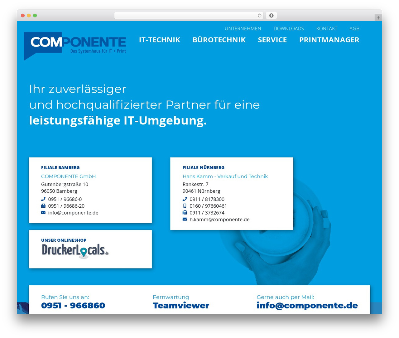 Componente WordPress theme - componente.de Componente WordPress theme - componente.de