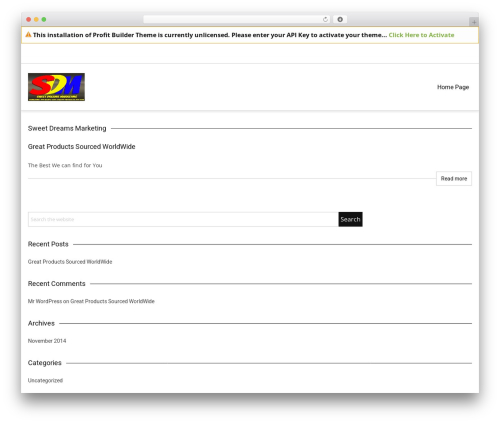 All_around WordPress plugin - sweetdreamsmarketing.com