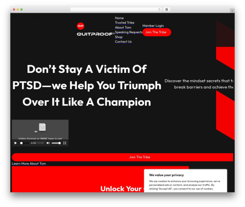 Nextbricks WordPress plugin - quitproof.com