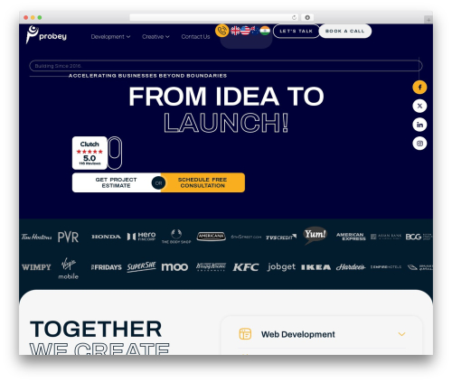 Marquee addons for elementor WordPress plugin - probeyservices.com