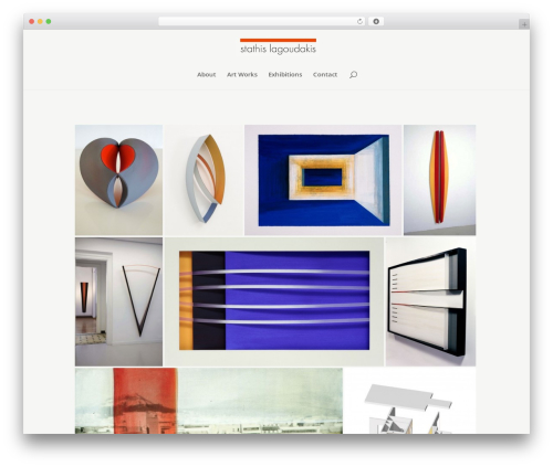 WordPress theme Divi - stathis.org.uk