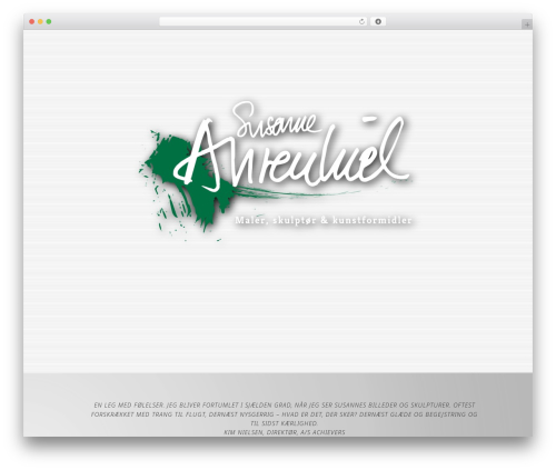 WordPress theme Divi - susanne-ahrenkiel.dk