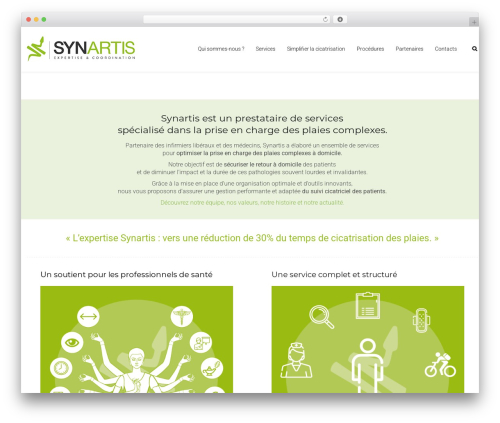 WordPress theme Hershel - synartis.eu