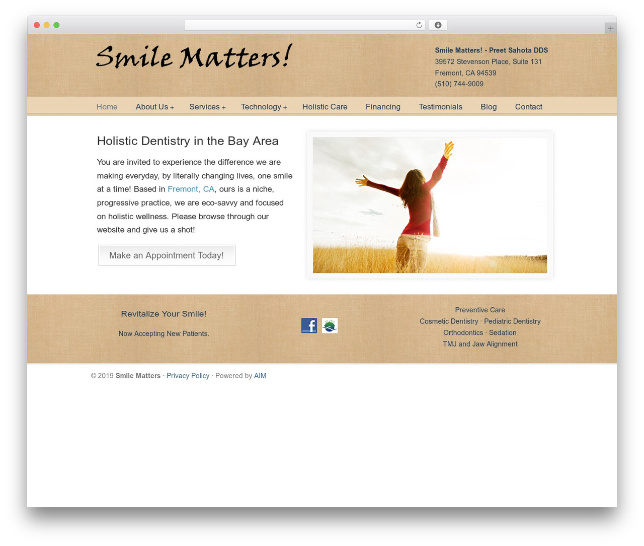 WordPress theme U-Design - smile-matters.com