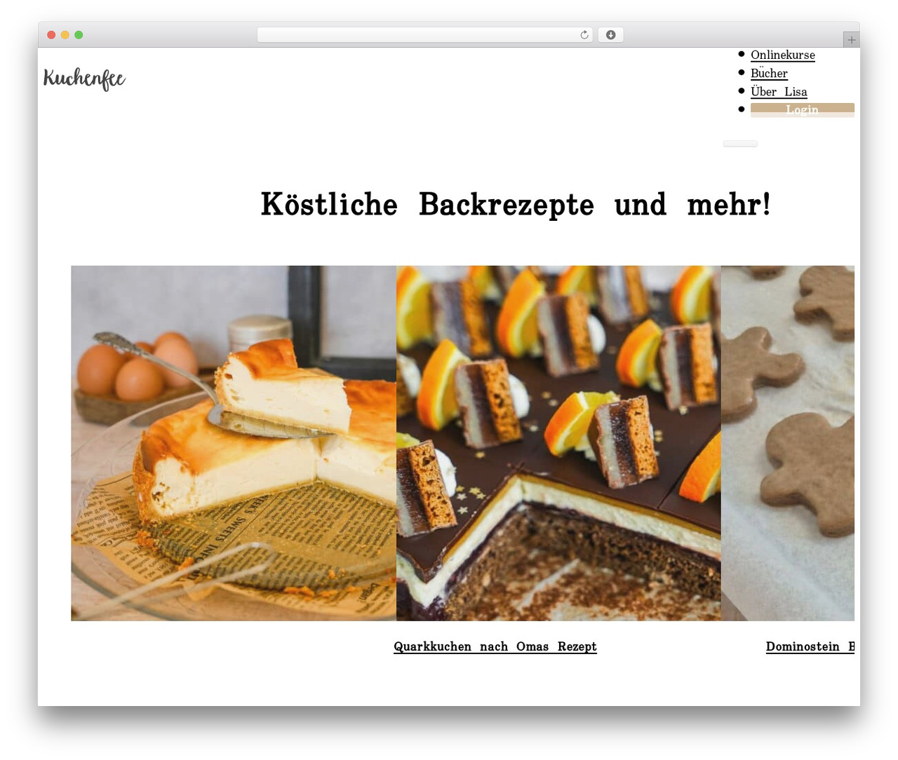 Bricks theme WordPress - kuchenfee.de Bricks theme WordPress - kuchenfee.de